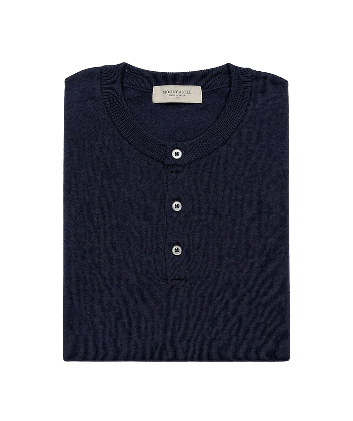 Ice cotton Henryneck Navy