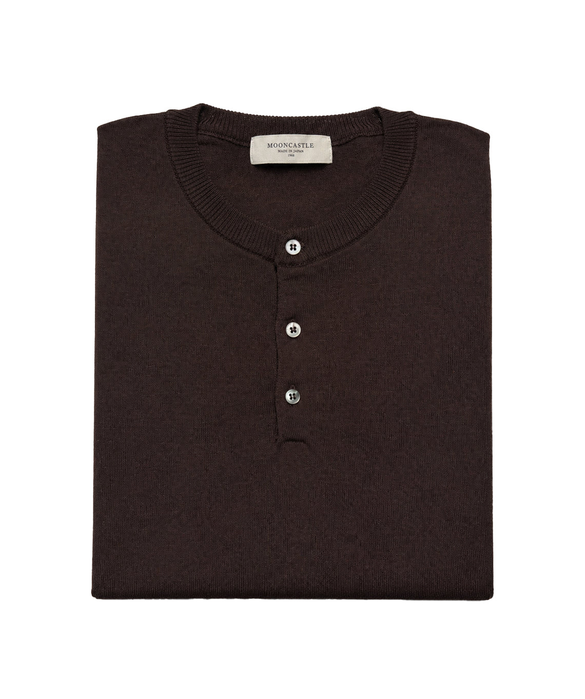 Ice cotton Henryneck Brown