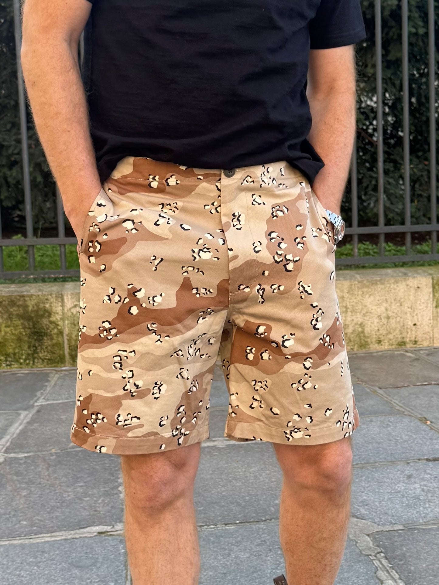 Short CAMO COOKIE BROWN