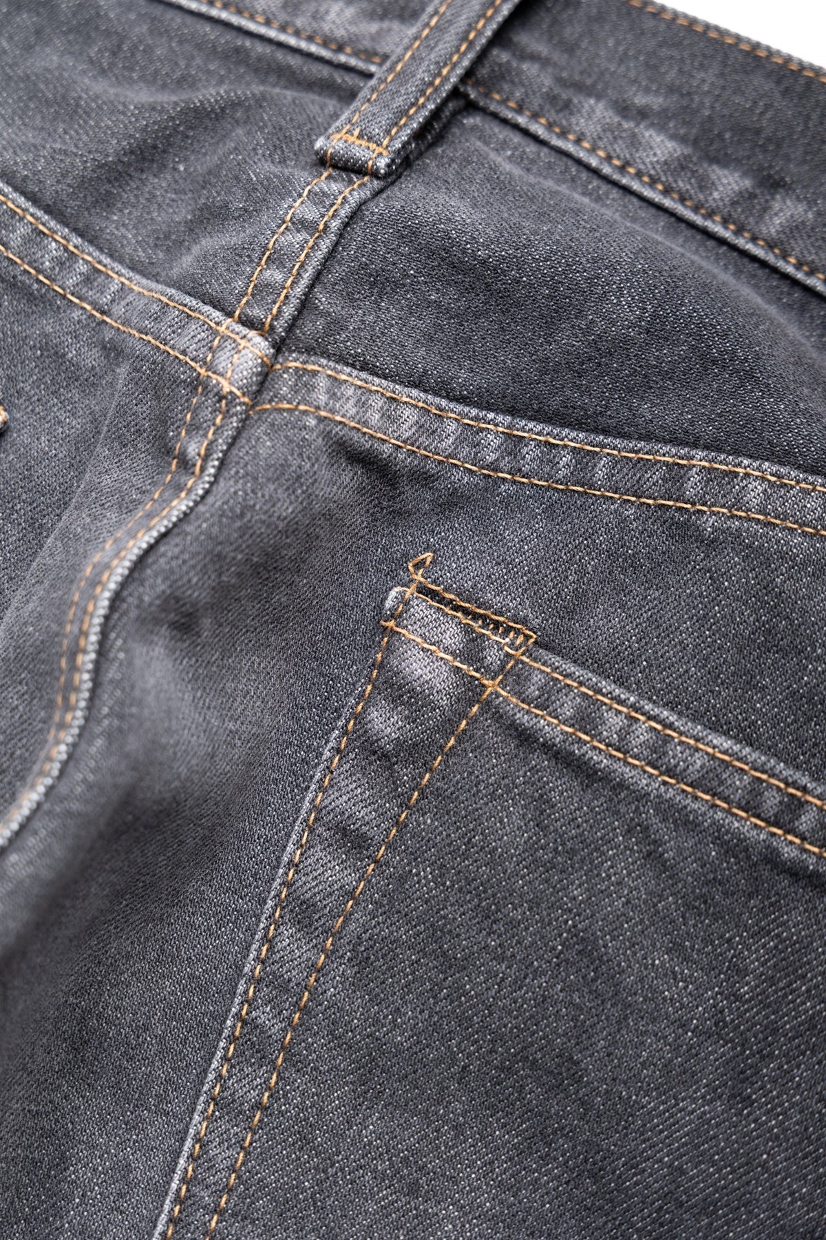 14oz BLKxBLK Denim 5P MONKEY TH