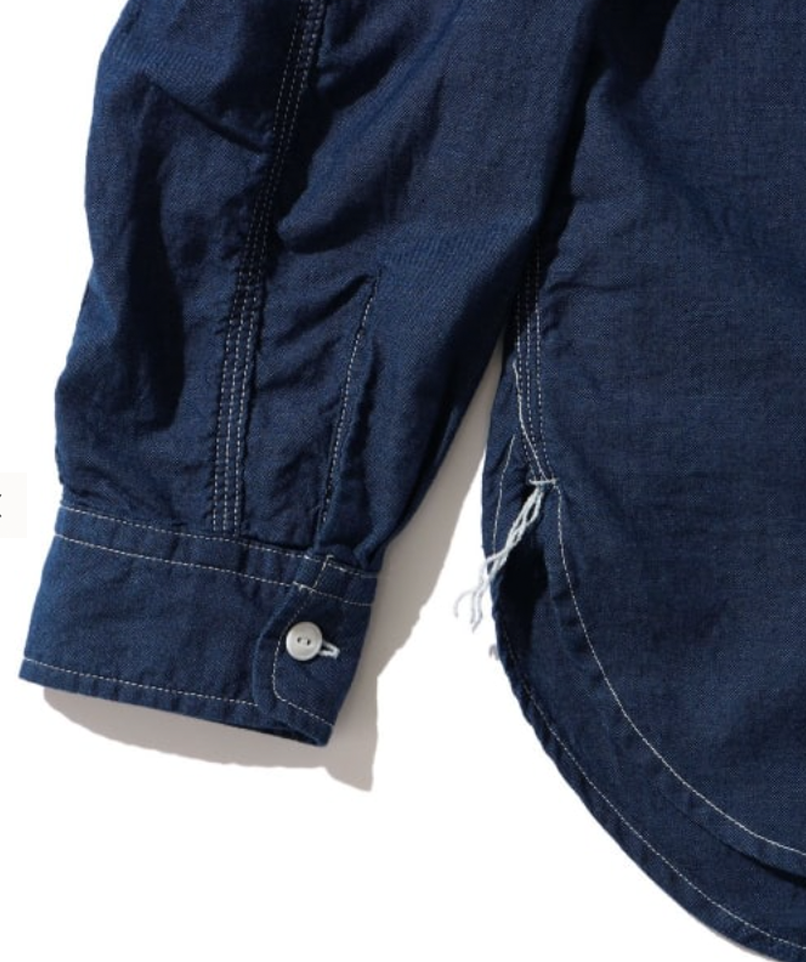 WORK Plain Indigo Chambray