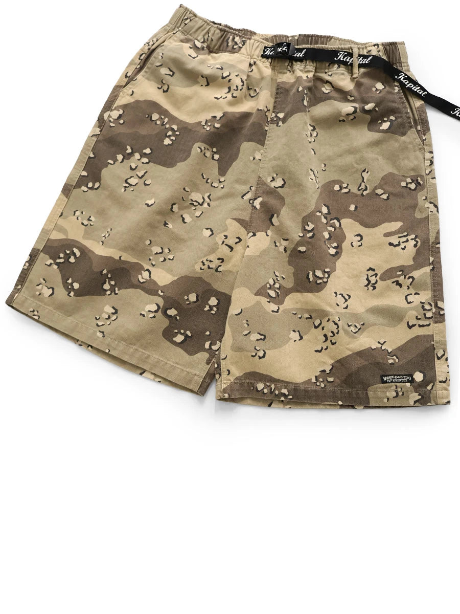 PECKISH Chocolate Chip Camouflage Easy Shorts