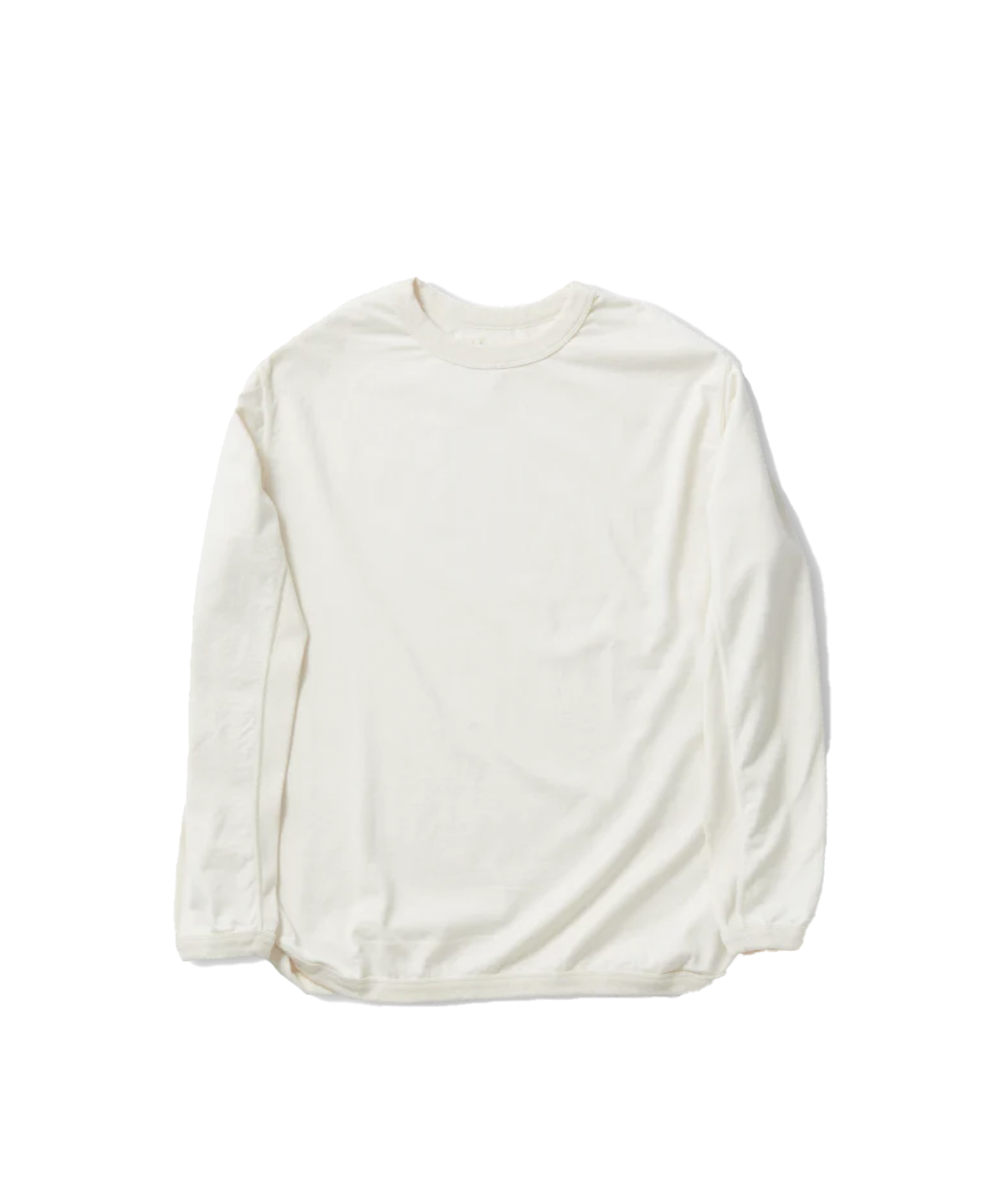 Flat Seam Longsleeve Heavyweight White