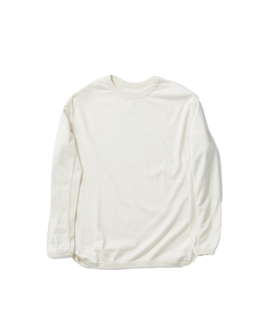 Flat Seam Longsleeve Heavyweight White