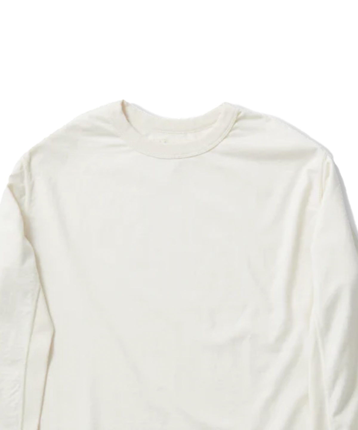Flat Seam Longsleeve Heavyweight White