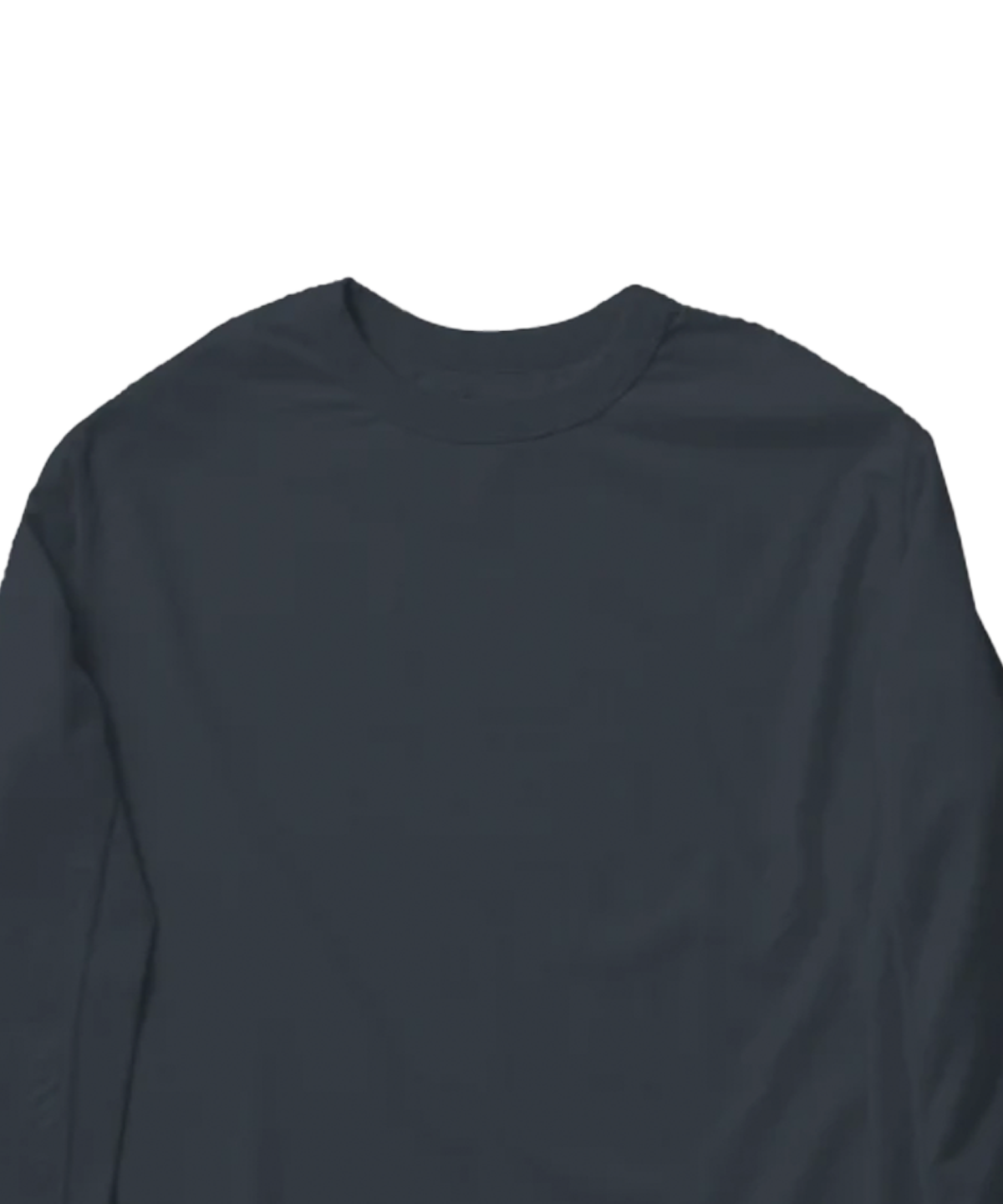 Flat Seam Longsleeve Heavyweight Ink Black