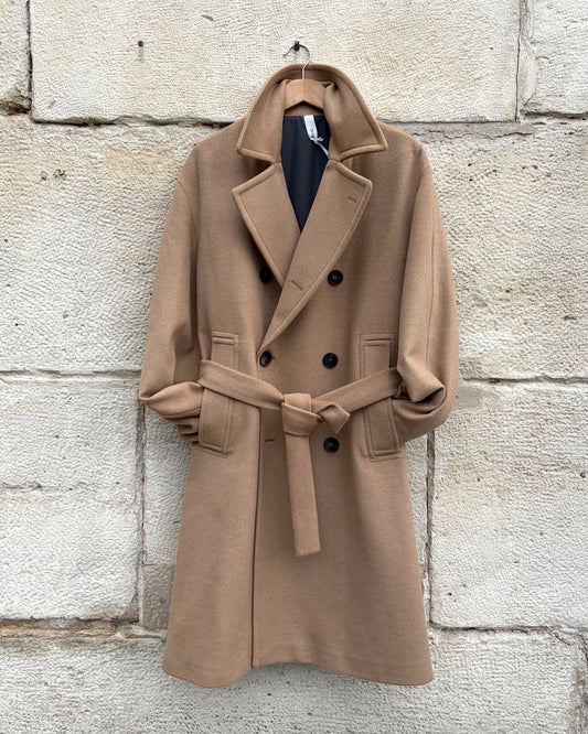 Italian Wool Coat Camel