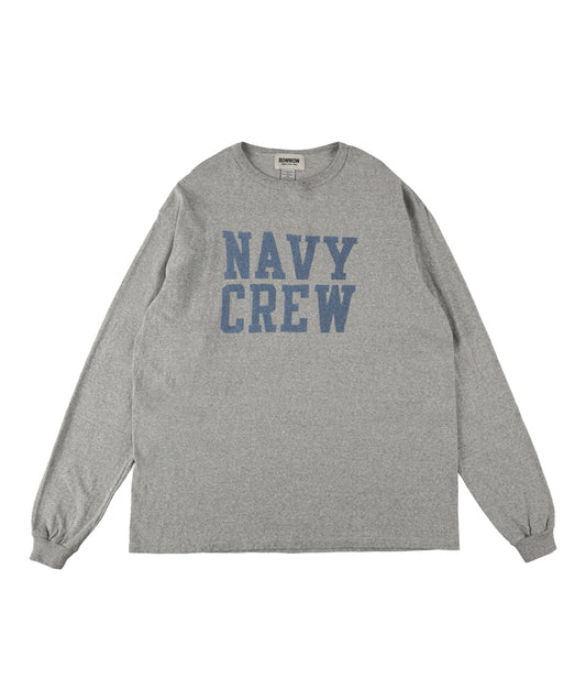 L/S Tee Navy Crew