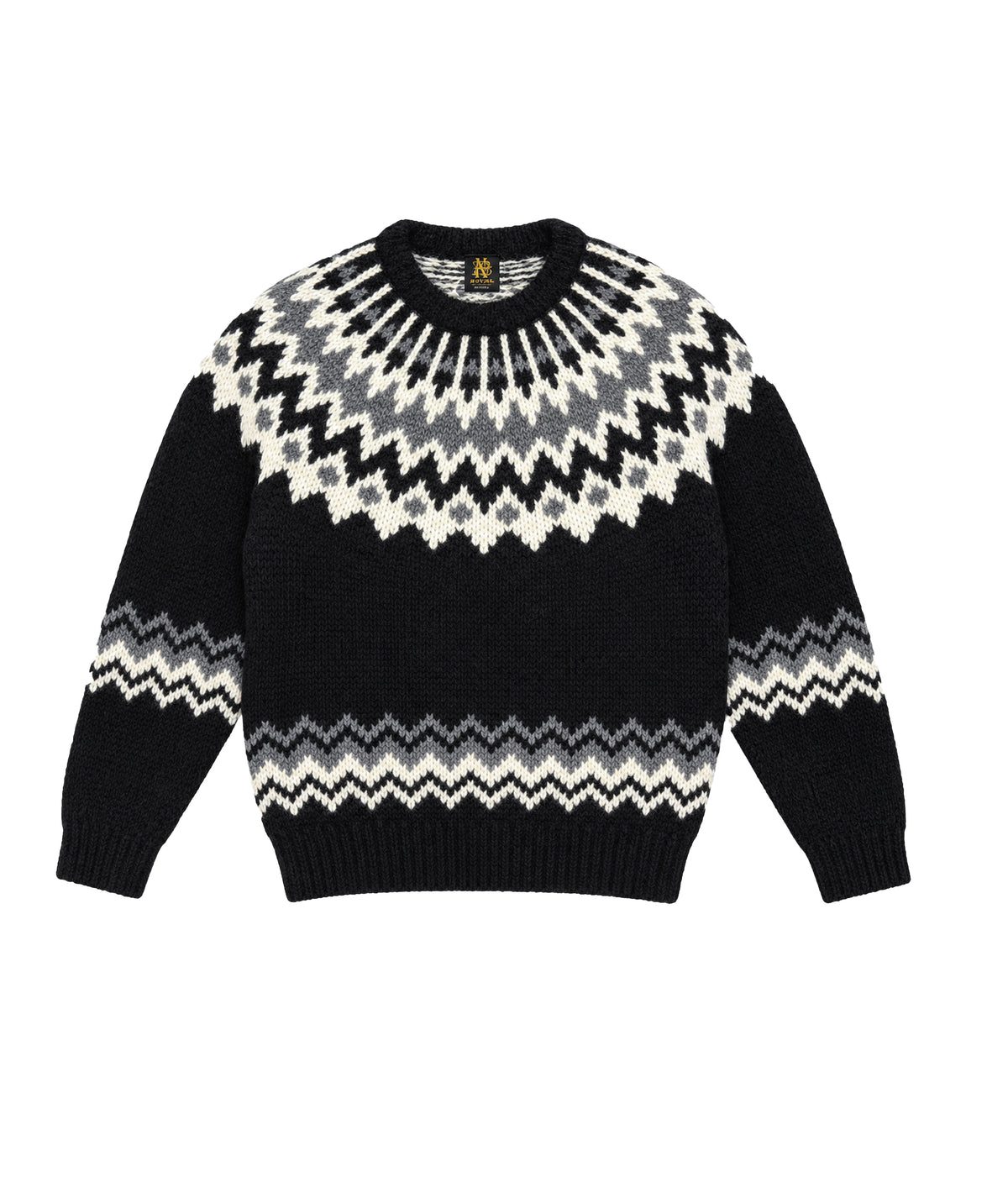 Nordic Crew Neck Black