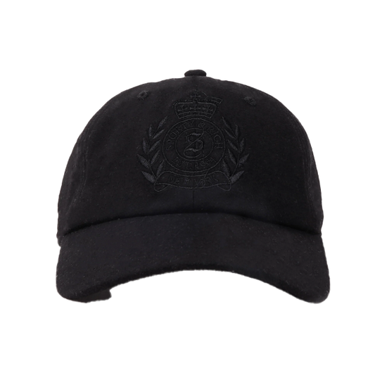NY Crest Wool Hat Black