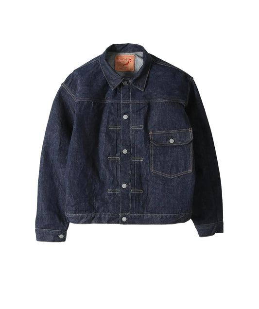TYPE1 40'S PLEATED FRONT BLOUSE ONE WASH