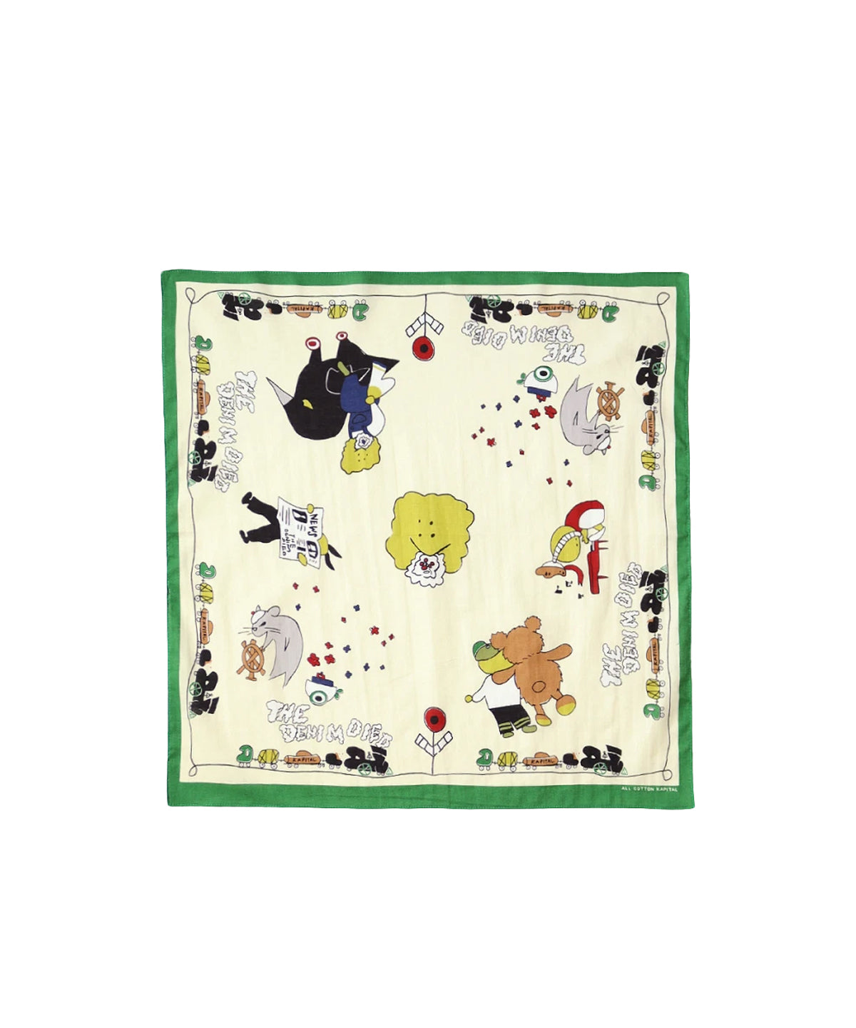 Bandana Peckish Rainbow Park Green
