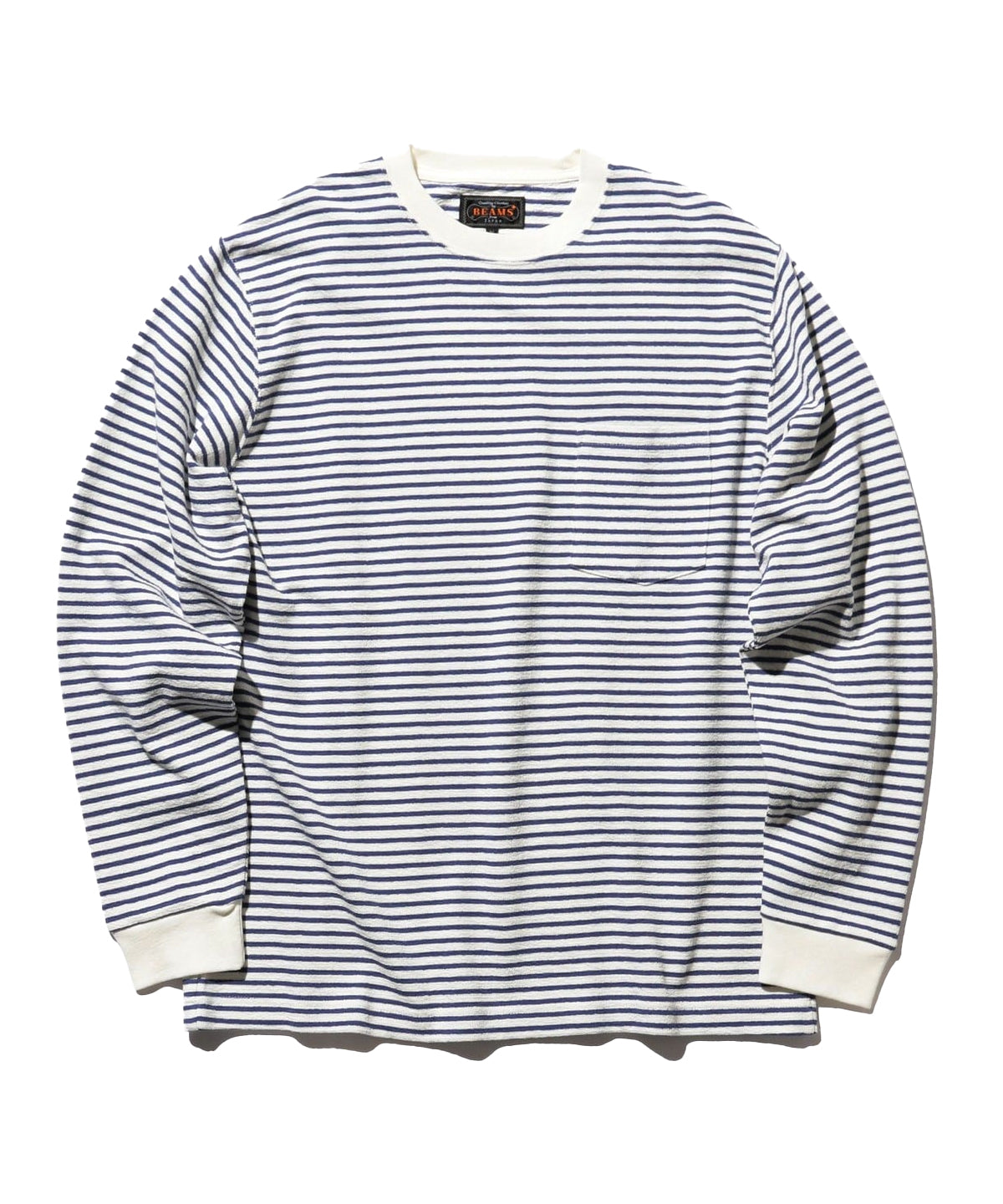 Pocket Tee Stripe White