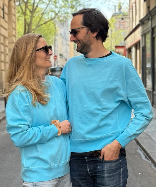 Neon Blue Sweatshirt