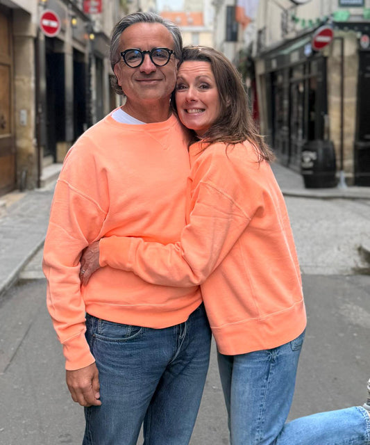 Neon Orange Sweatshirt
