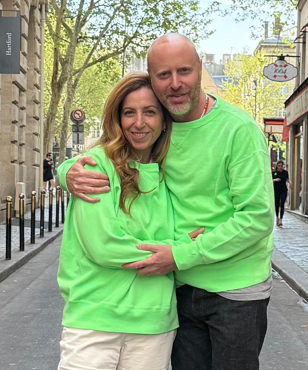 Lime neon sweatshirt