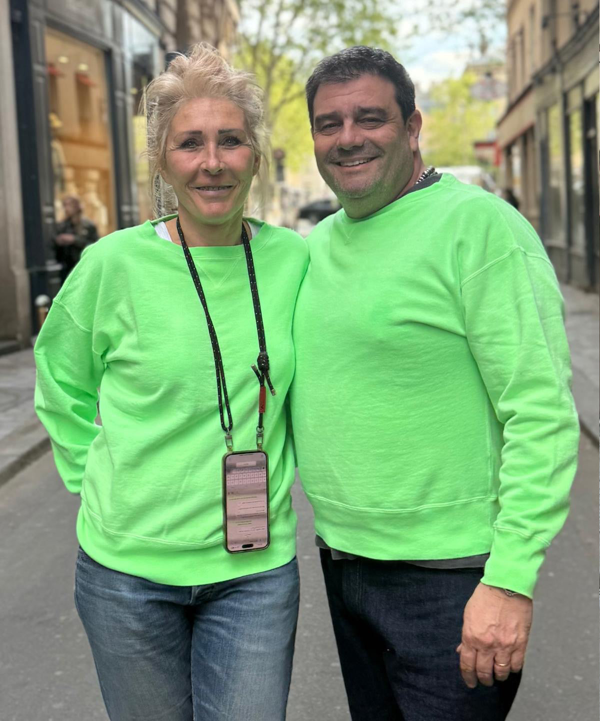 Lime neon sweatshirt
