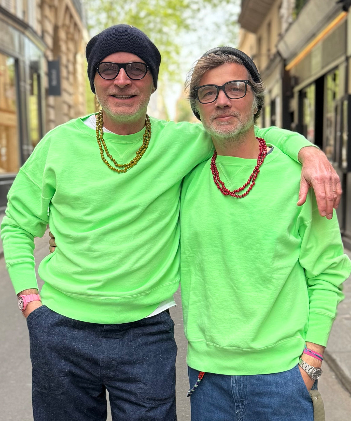 Lime neon sweatshirt