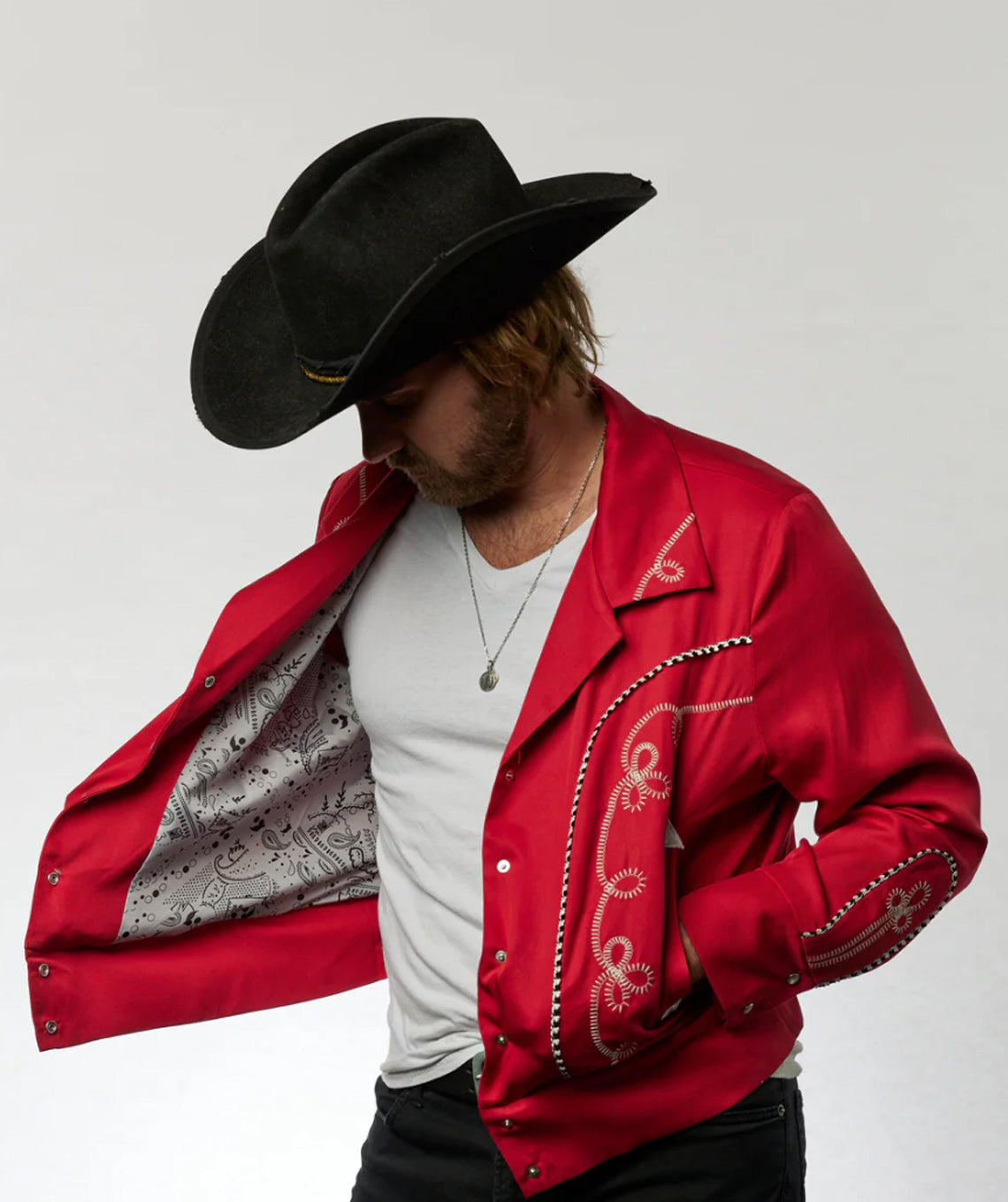 Bolero Jacket Red