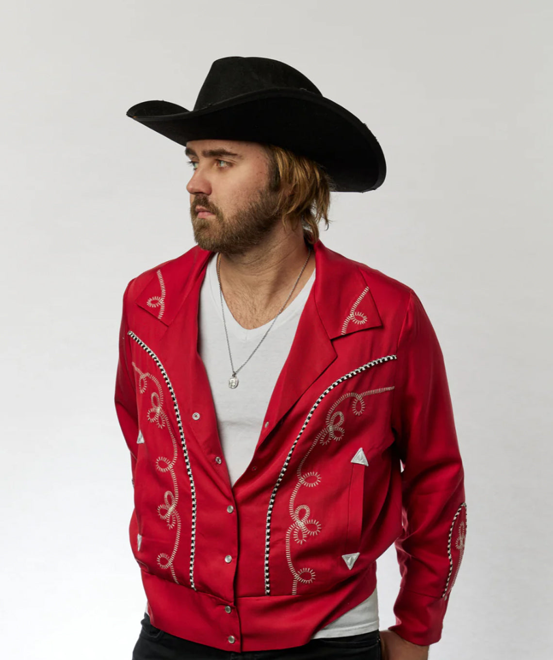 Bolero Jacket Red