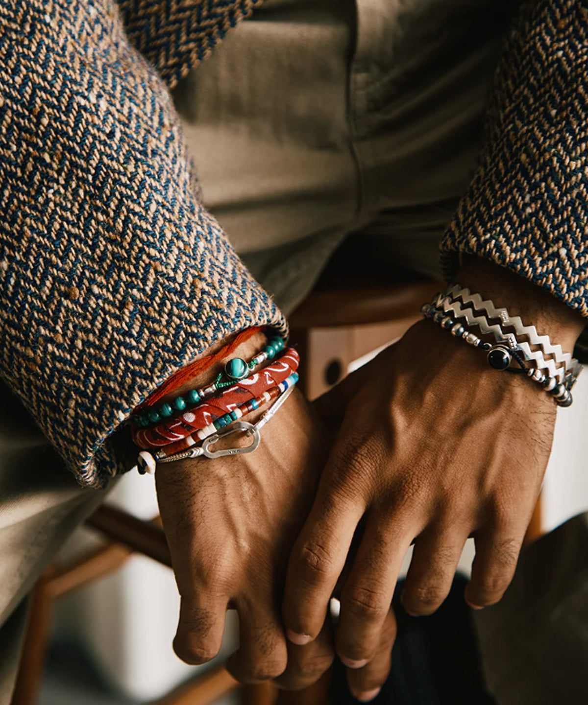 Heishi Safari bracelet