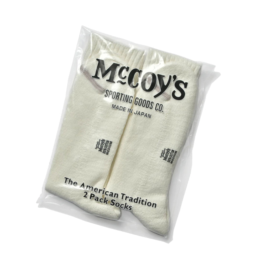 Mc Coy's Pack 2 Socks White