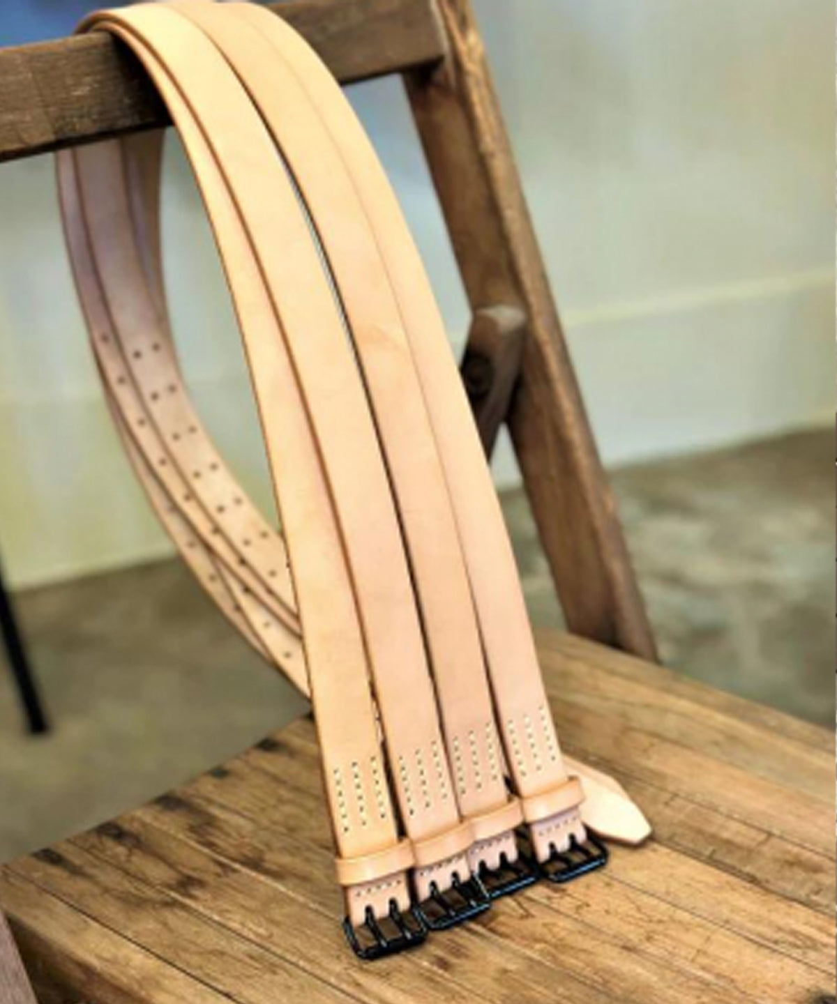 French Army Narrow Belt Tan