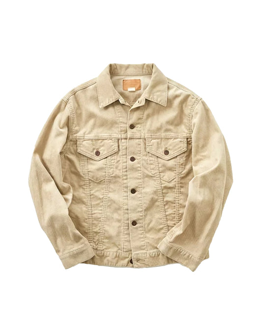 Trucker Jacket Taupe/Brown