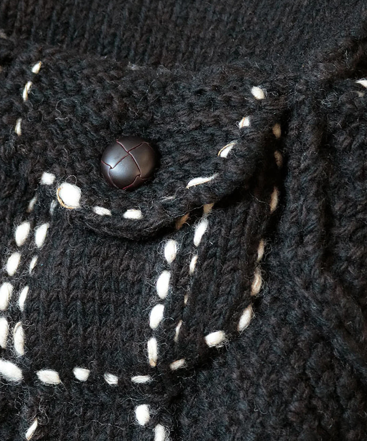 Hand Wool Knit Cowichan