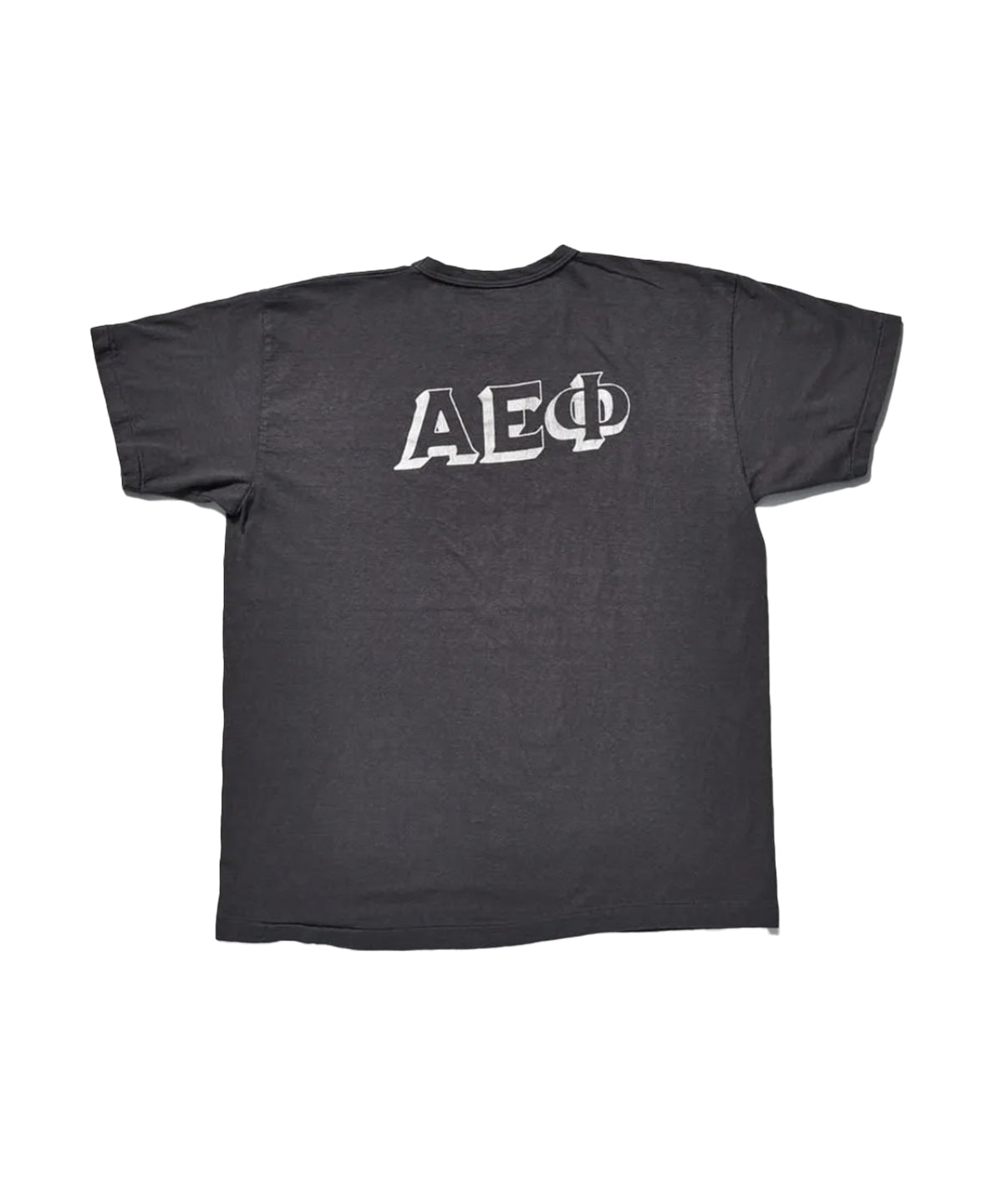 Crew neck Tee "AEF" Charcoal