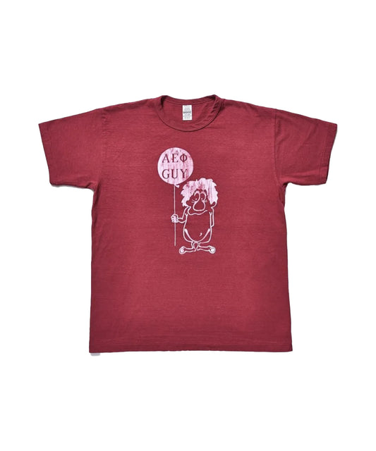 Crew neck Tee "AEF" Red