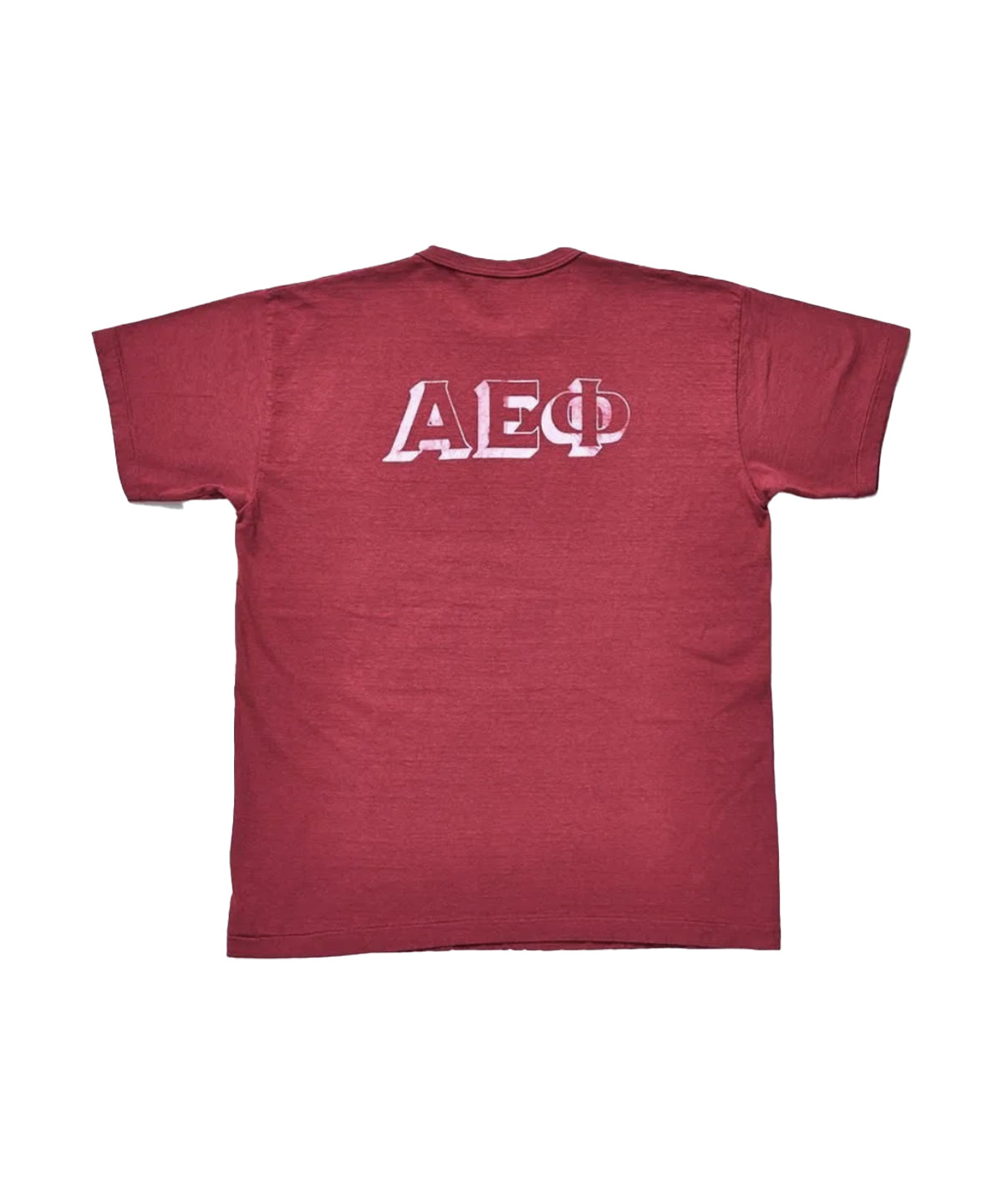 Crew neck Tee "AEF" Red