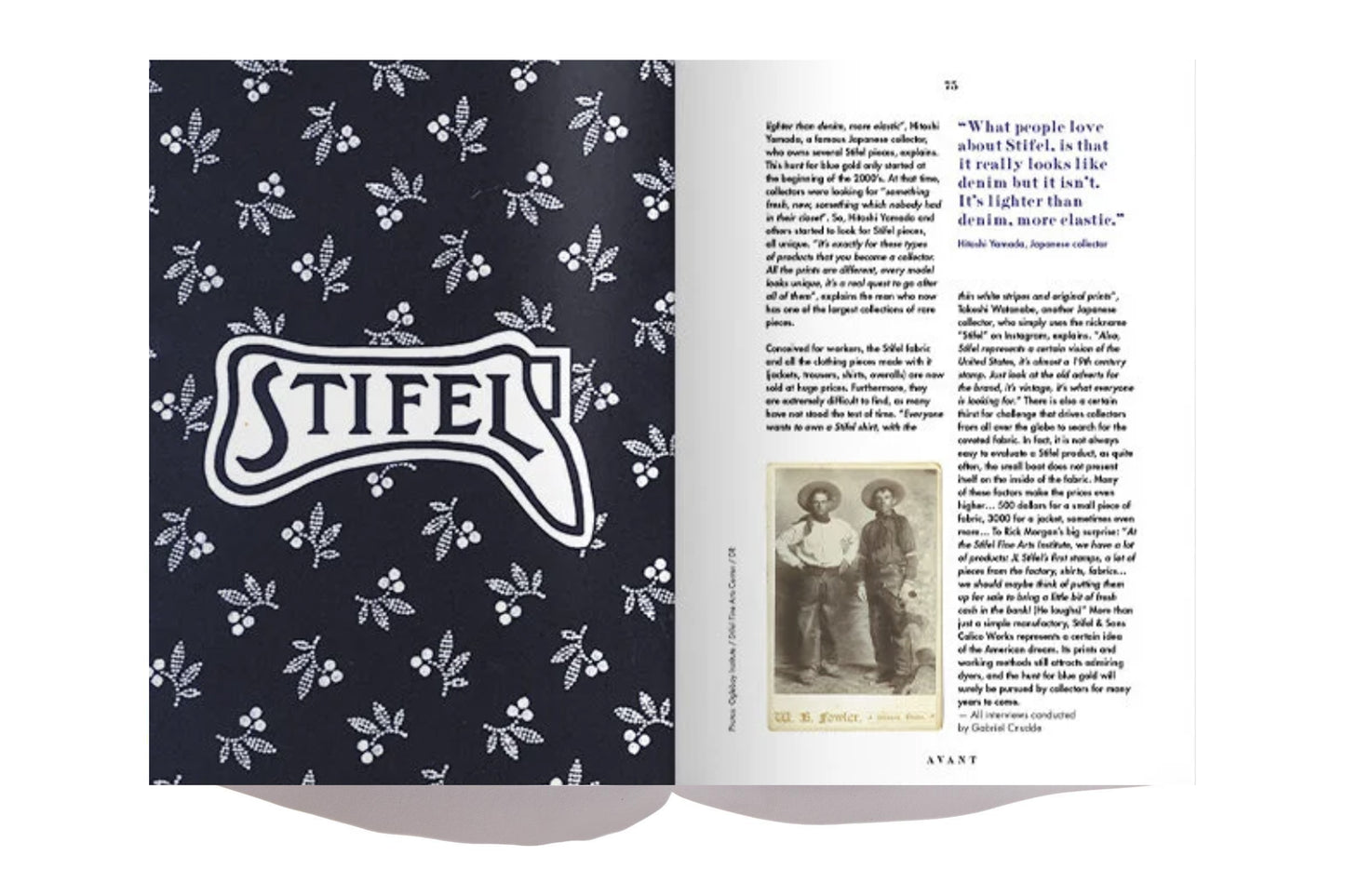 AVANT 1 "American Workwear"