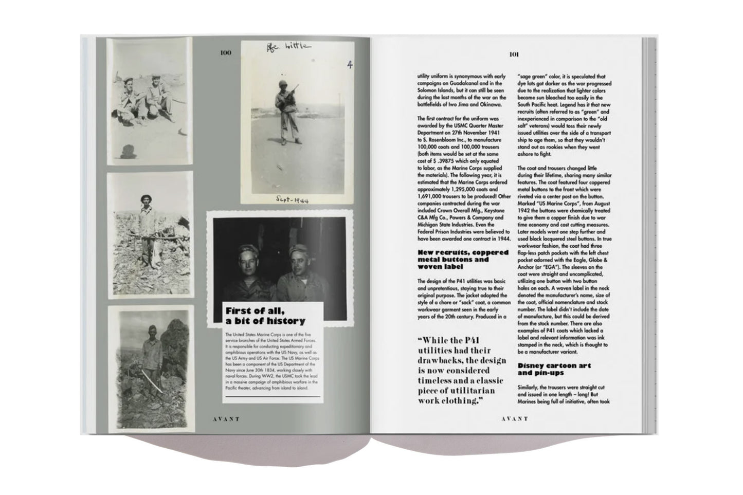 AVANT 2 "American Militaria"