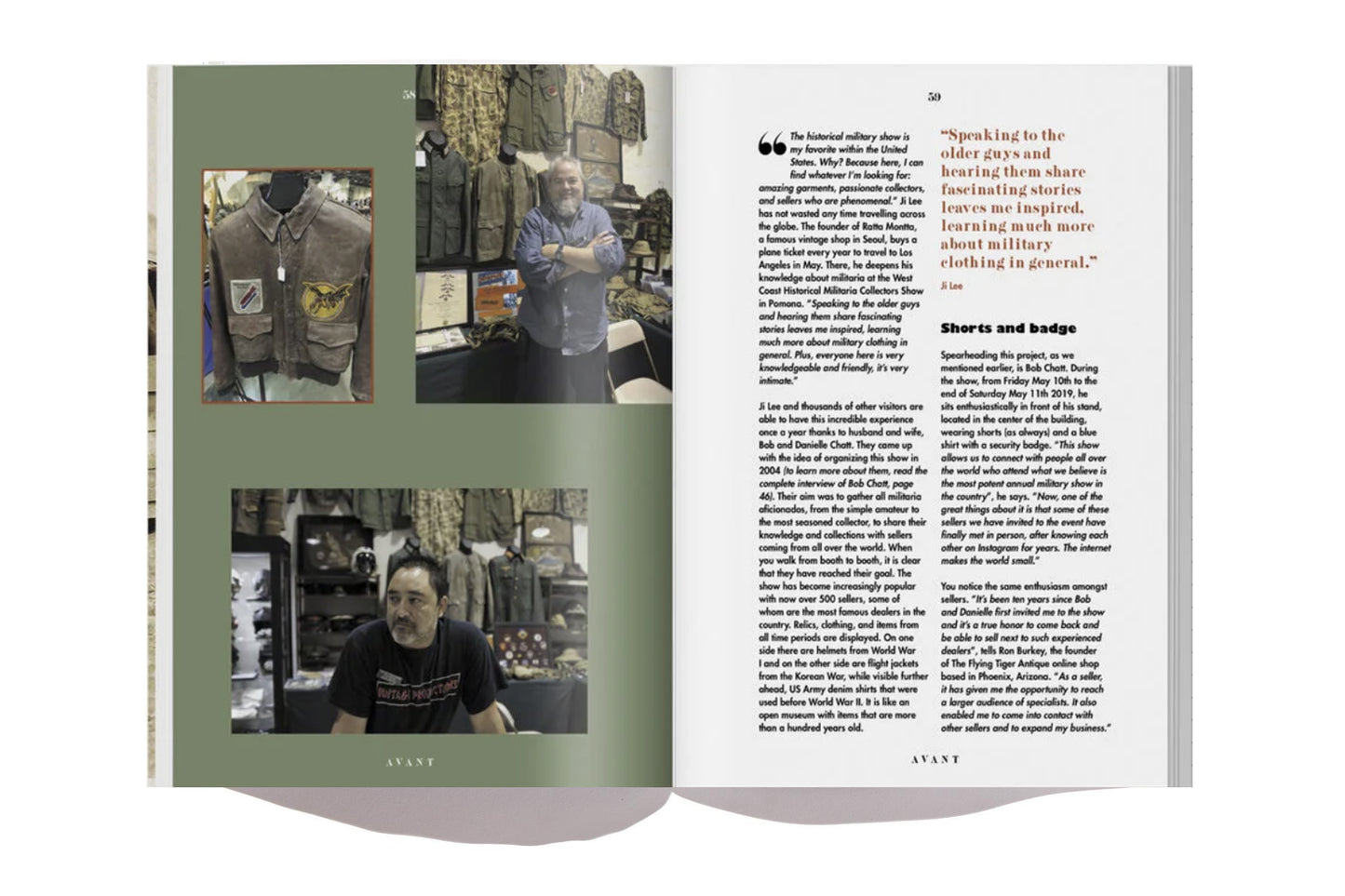 AVANT 2 "American Militaria"