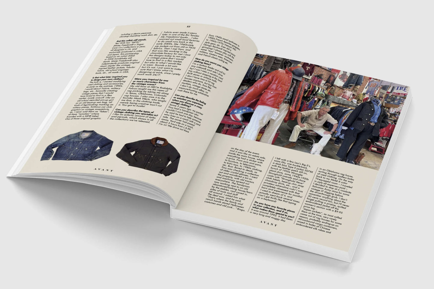 AVANT  "The voices behind vintage clothing"