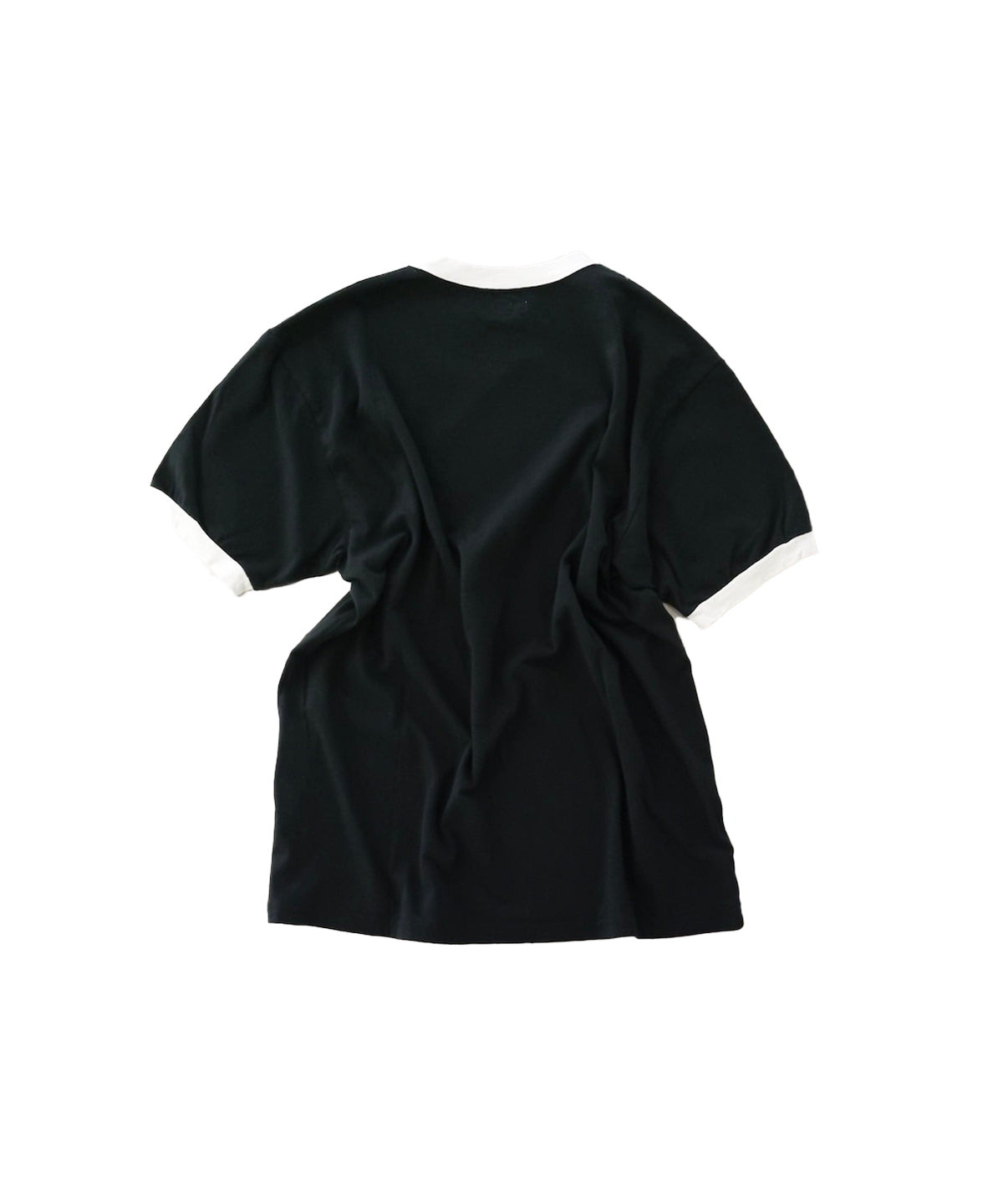 20/-Jersey RINGER T LAUNDRY MAX CHIEF BLACK
