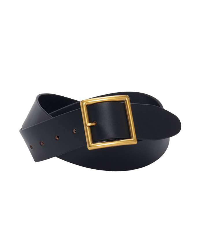 PLAIN BELT 40MM BLACK