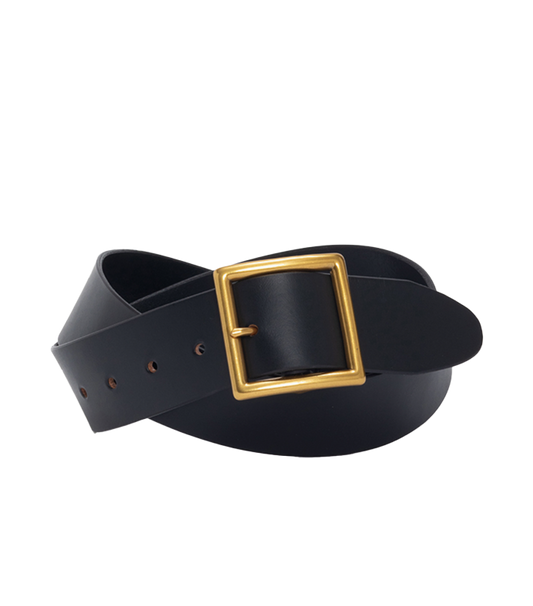 PLAIN BELT 40MM BLACK