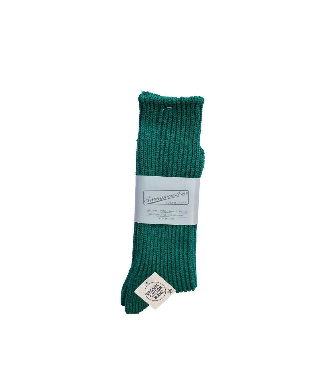 RIB Crew Socks Green