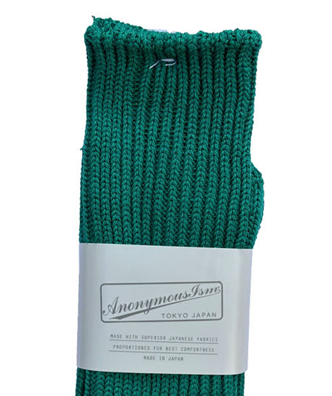 RIB Crew Socks Green