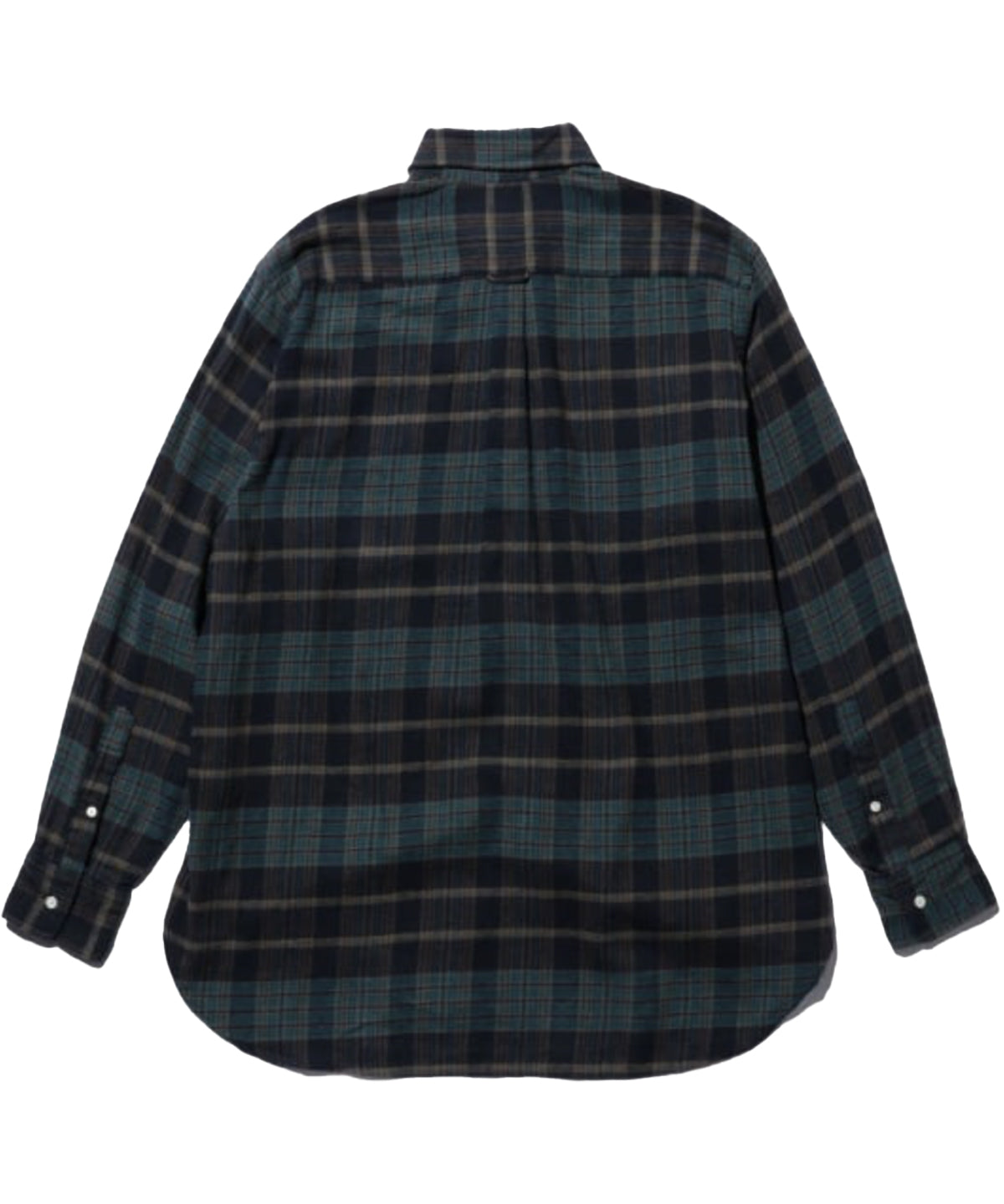 B. D. Shirt Flannel Blue Over Dye