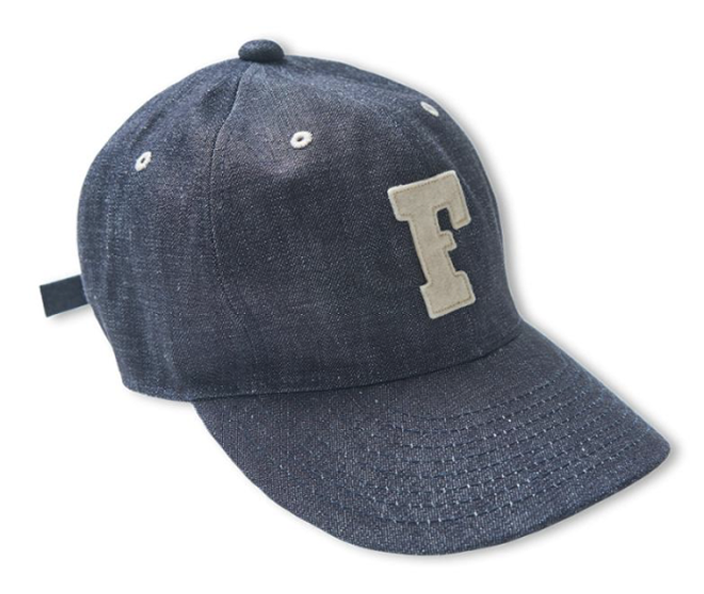 6 Panel Denim Cap "F"