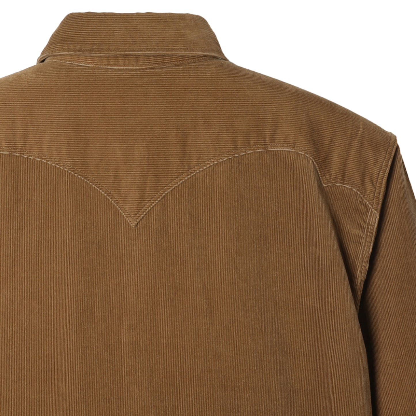 Corduroy Beige Cowboy Shirt