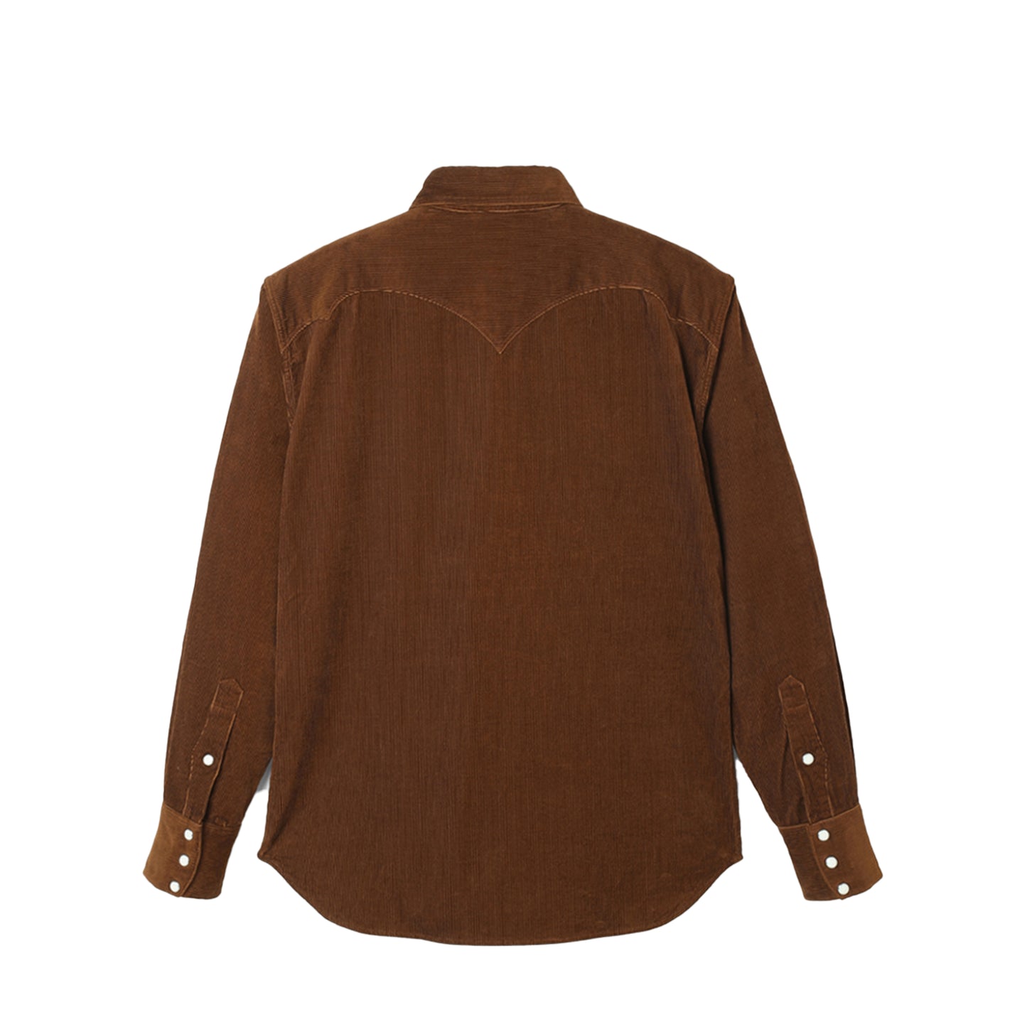 Corduroy Brown Cowboy Shirt