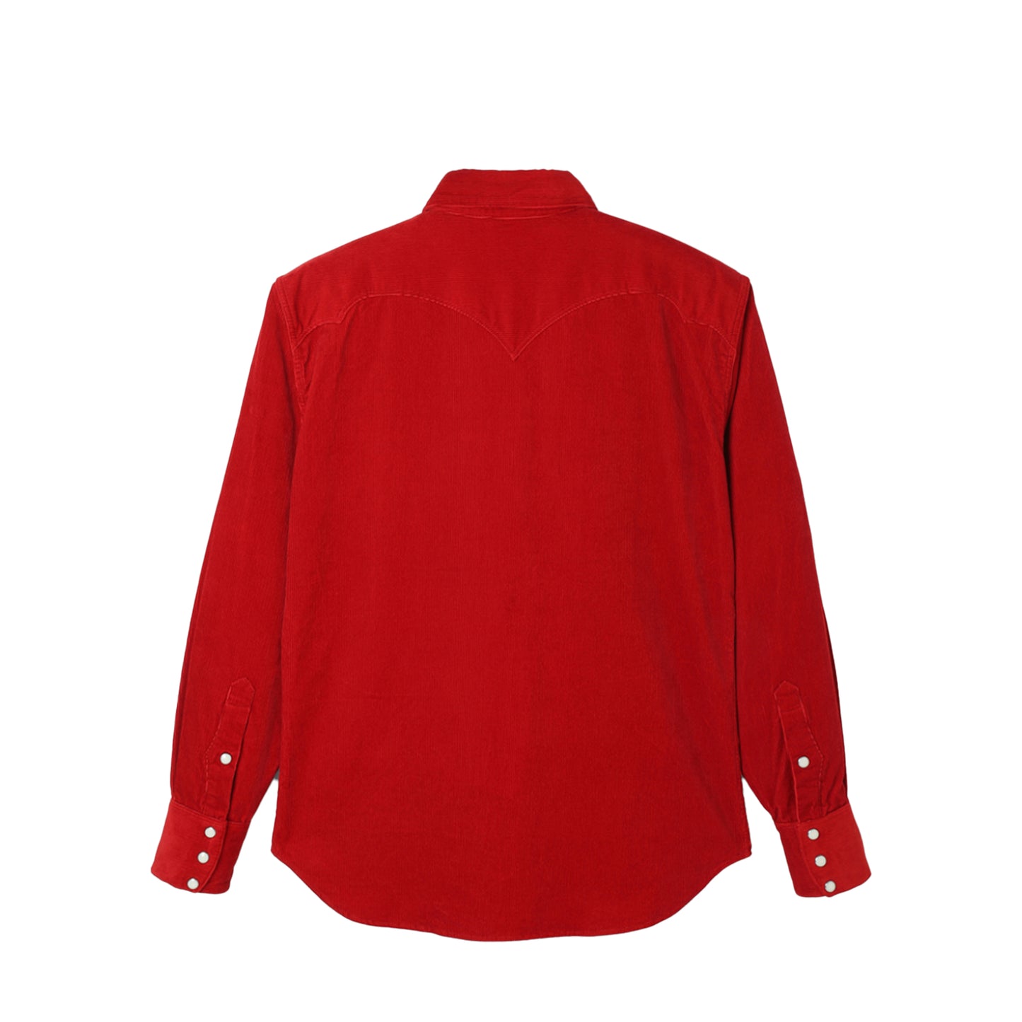 Corduroy Red Cowboy Shirt