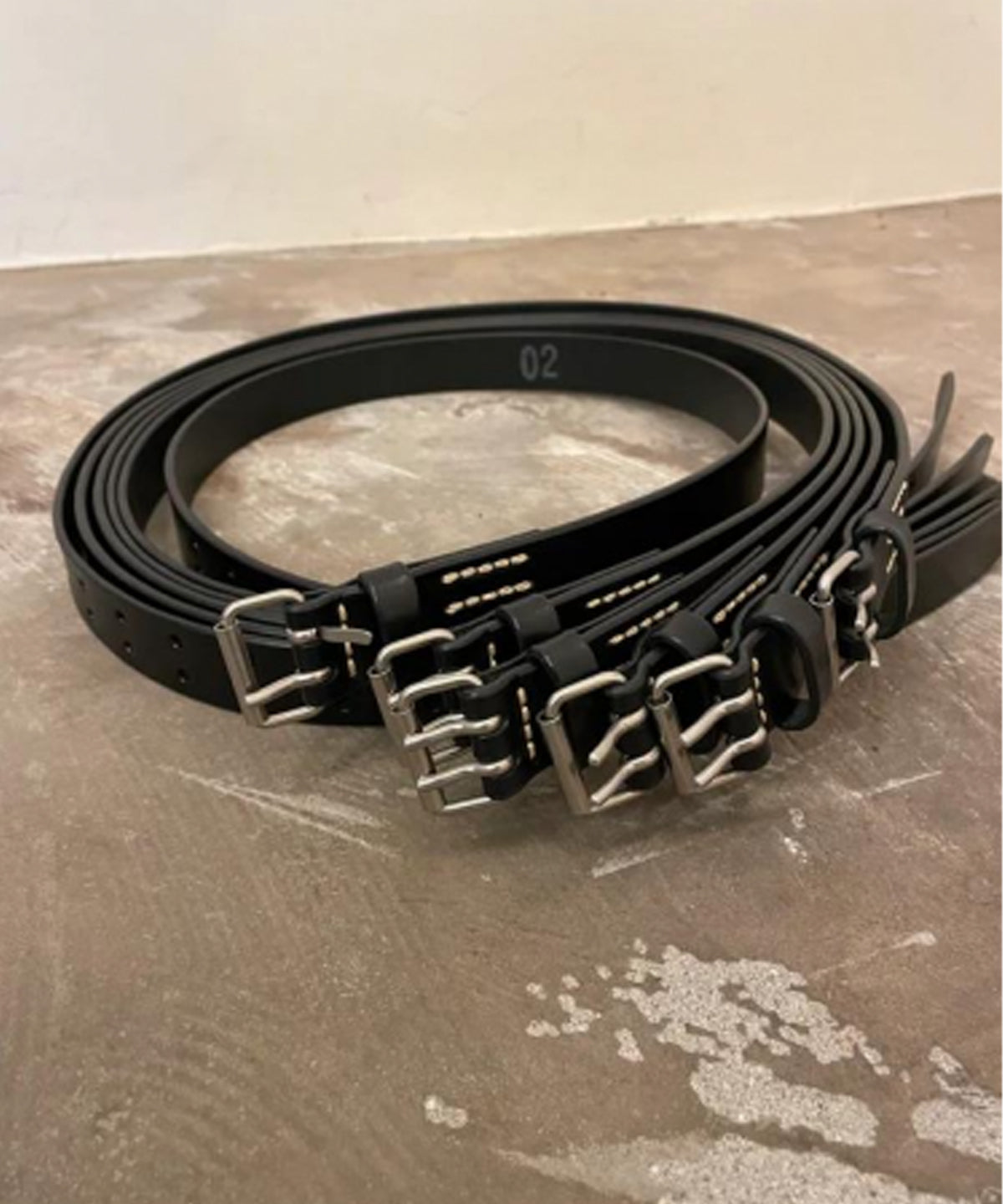 French Army Narrow Belt Black