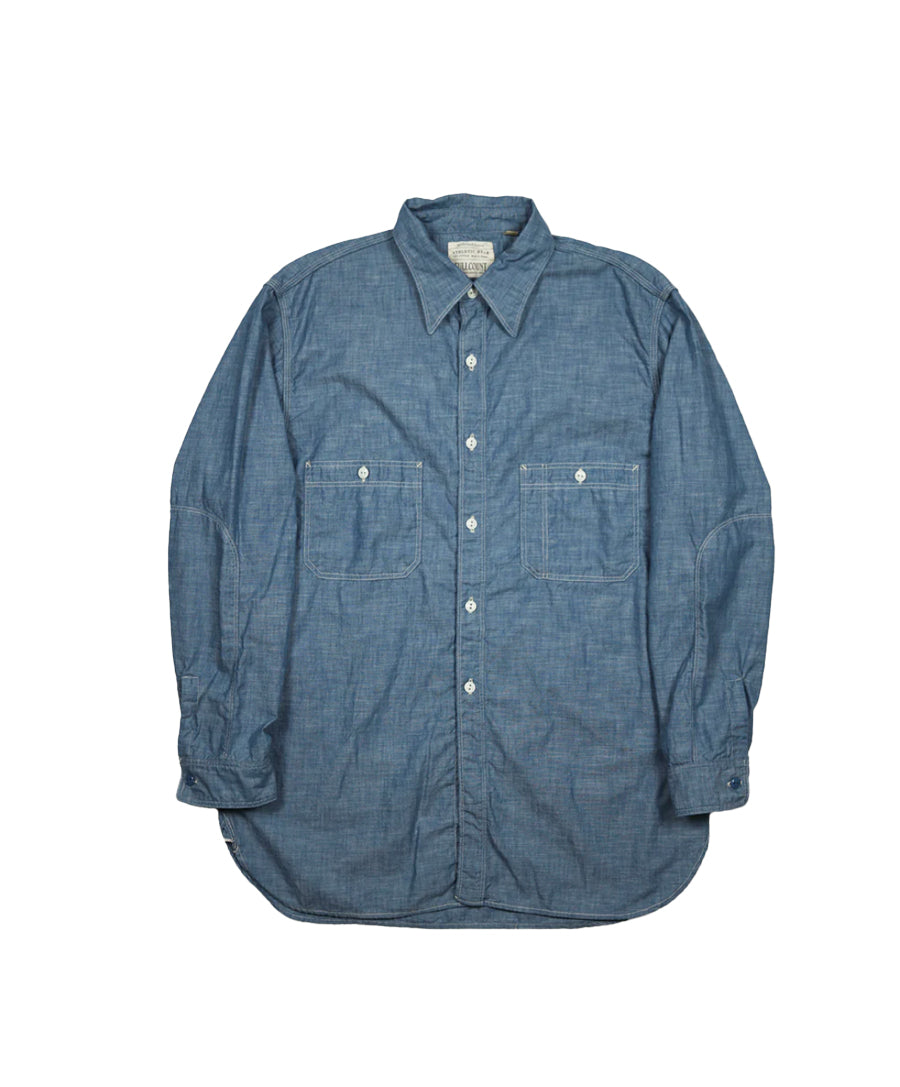 Triple Stitch Chambray Shirt 4090
