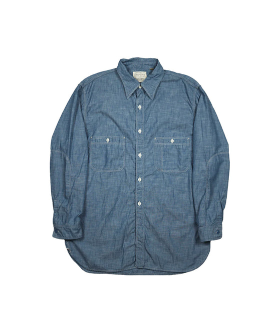 Triple Stitch Chambray Shirt 4090