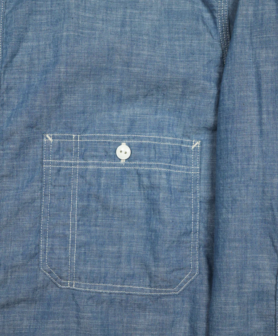 Triple Stitch Chambray Shirt 4090